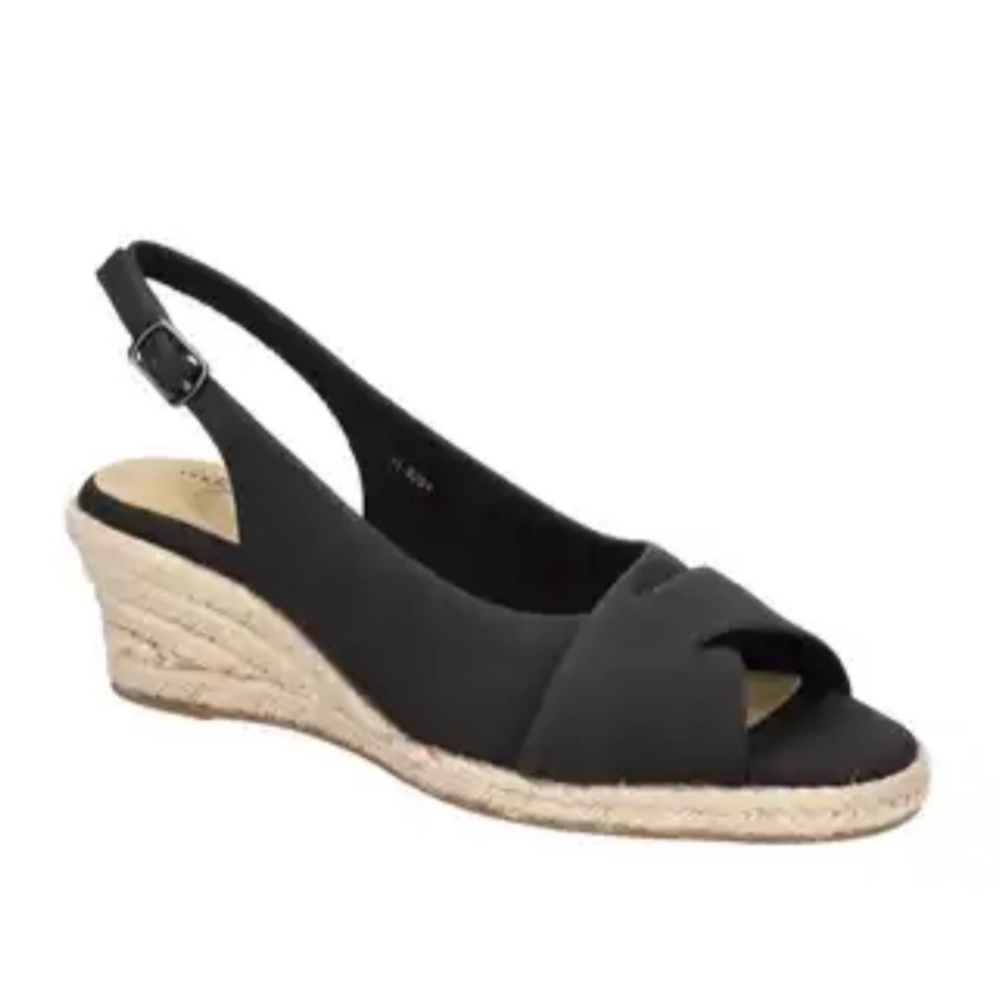 Black Espadrille Wedge Sandal Bandolino Nuri Jute Summer (Women) Nordstrom